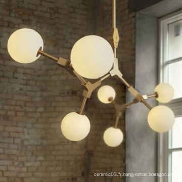 Chandelier de décoration contemporaine pour salon ou chambre